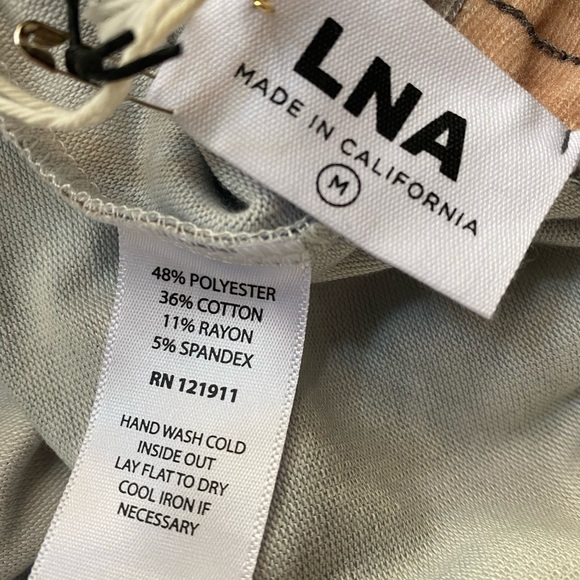 NWT brushed joggers LNA tie dye L - Picture 4 of 4